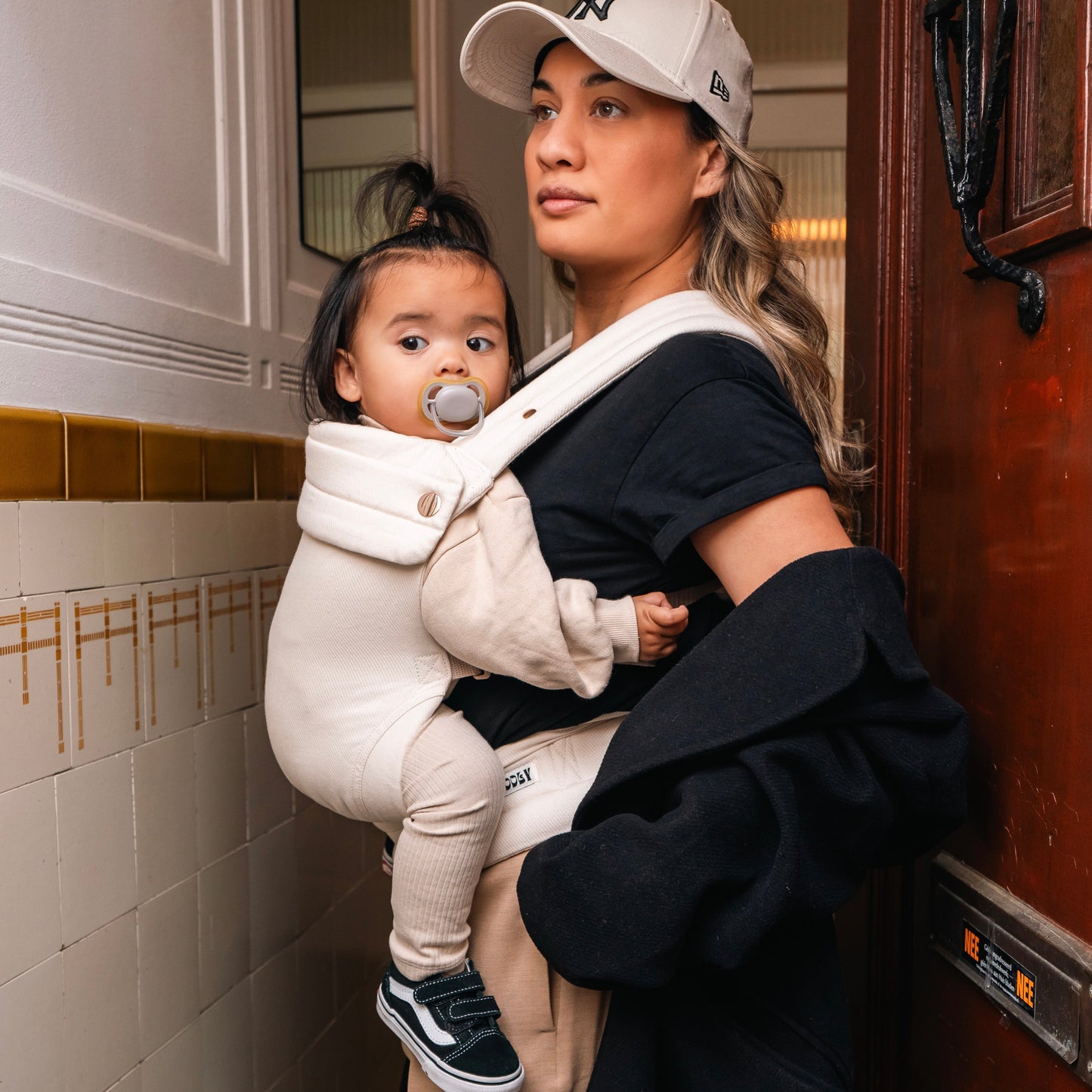 Dětské nosítko - Organická béžová