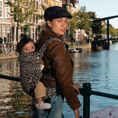 Dětské nosítko - Zebra Brown