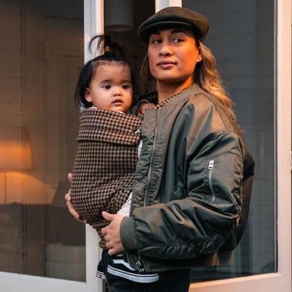 Dětské nosítko - Houndstooth Brown